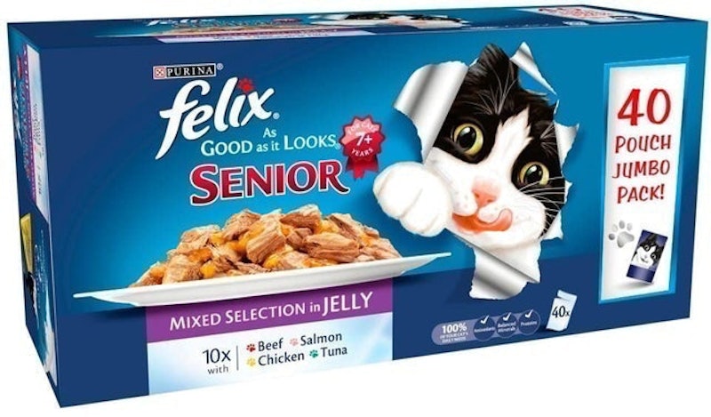 As Good As It Looks Mixed Variety Senior Cat Food 1