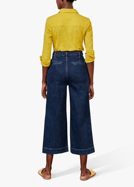 Wide Leg Denim Culottes 2