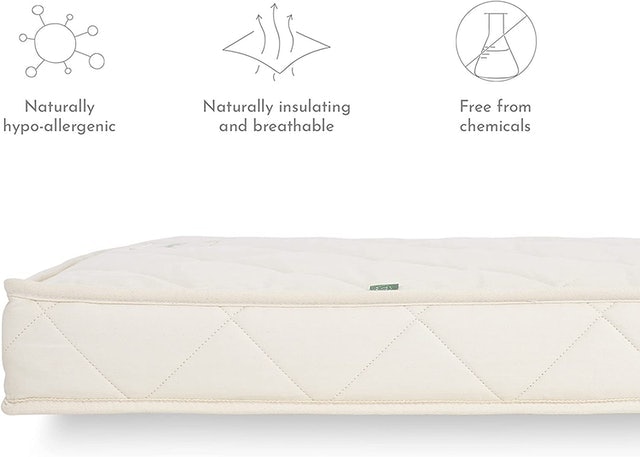 Natural Twist Cot Bed Mattress 4