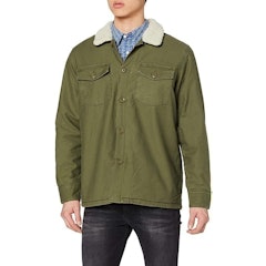 Men's Military Sherpa Shacket
