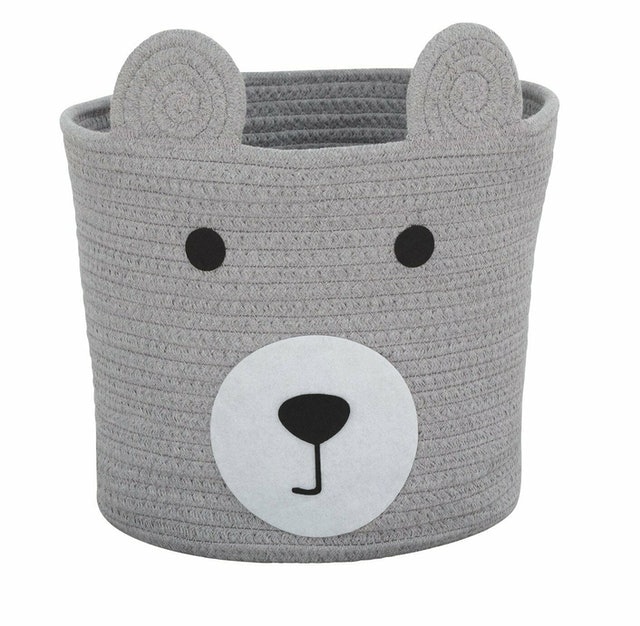 Rope Bear Storage Basket 1