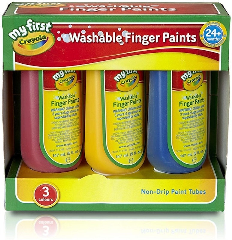 Crayola Mini Kids Washable Finger Paint 1
