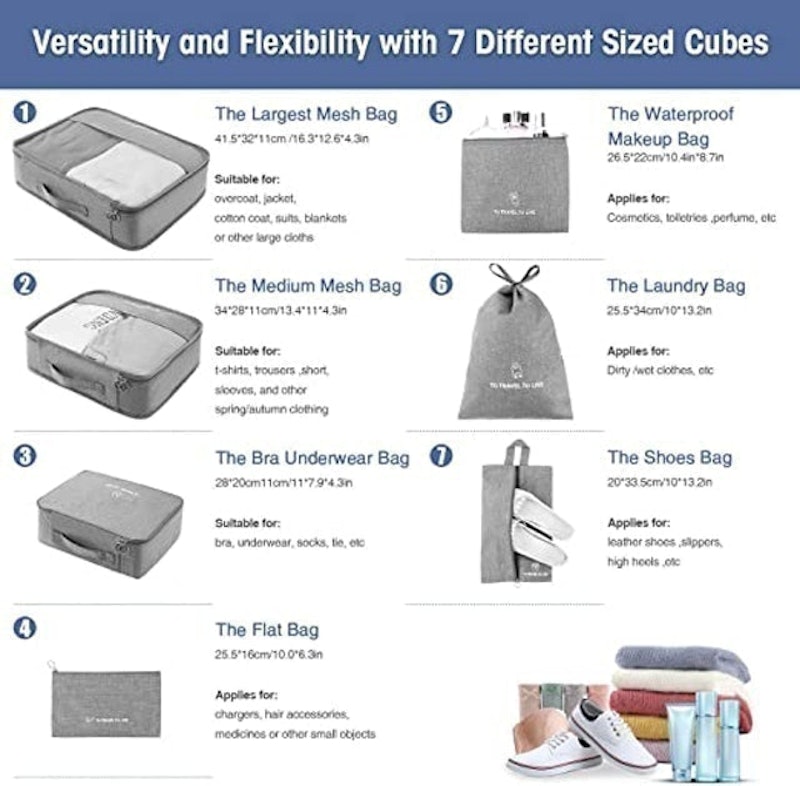 Packing Cubes for Suitcases 2