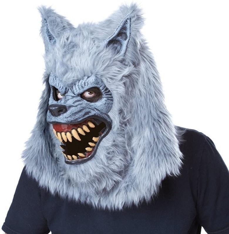 Grey Werewolf Ani-Motion Mask 3