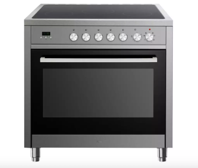 90cm Electric Range Cooker - Stainless Steel 1
