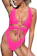 CHYRII Women's Cutout Lace Up Monokini 1