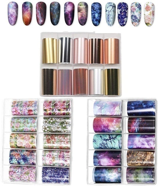 Holographic Foil Transfer Wraps 1