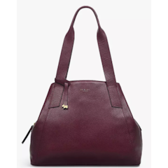 Baylis Road Medium Leather Zip Top Shoulder Bag