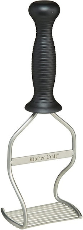 Ergonomic Stainless Steel Potato Masher 1