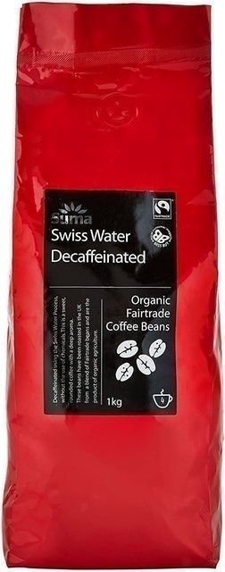 Fairtrade Organic Swiss Water Decaffeinated Coffee Beans 1