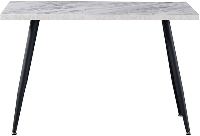 Dining Table With Metal Legs  1