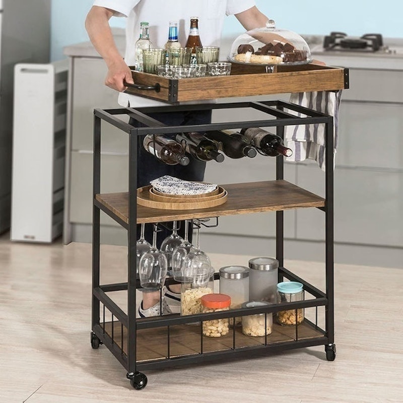 Industrial Bar Trolley 2