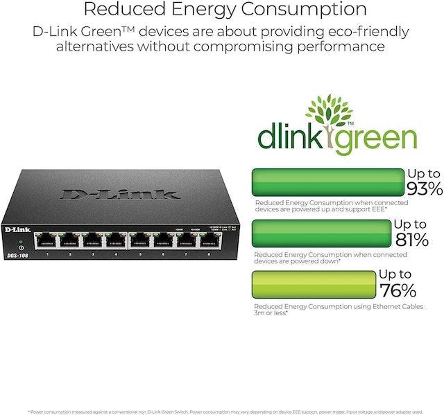 8-Port Gigabit Unmanaged Metal Desktop Switch 3