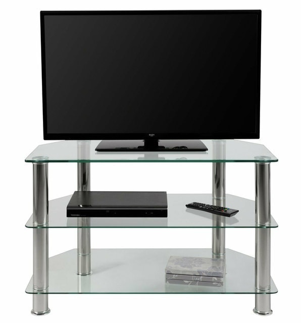 Matrix Glass Corner TV Unit 1