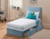 Sleep Factory Luxury Plush Single Divan Bed for Adults 1