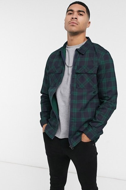 Zip Through Overshirt 1