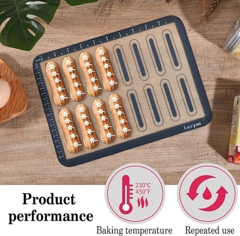 Non-Stick Silicone Baking Mats Sheet with Measurement 5