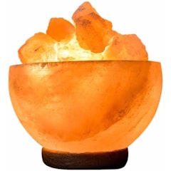 5. Source DIY 6″ Fire Himalayan Salt Bowl