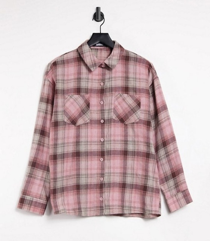 Oversized Shirt in Pink 1