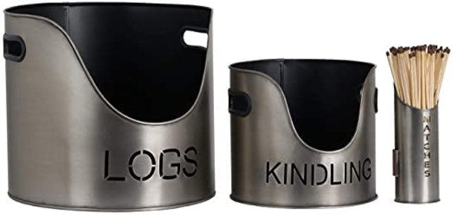 Log and Kindling Bucket  1