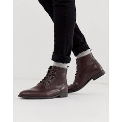 Vegan Lace Up Boots