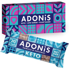 Low Sugar Nut Bar Coconut Vanilla Acai Berry