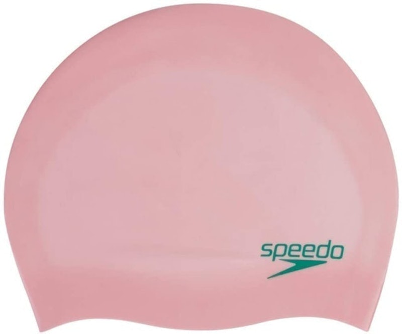  Speedo Unisex-Youth Swim Cap Silicone Junior Pink
