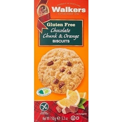 Gluten Free Chocolate Chunk and Orange Biscuits
