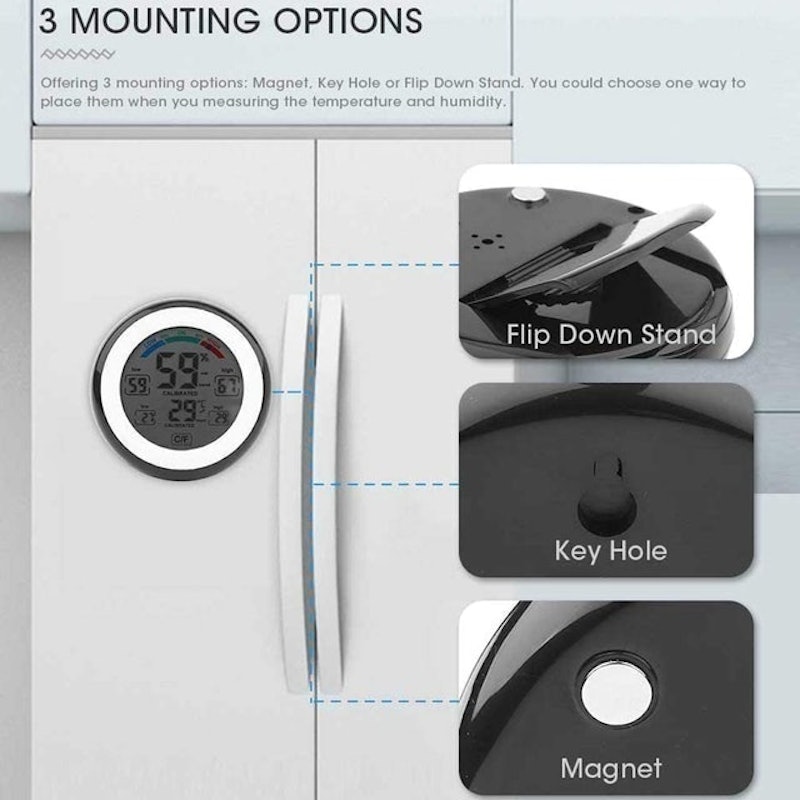 Digital Humidity Meter and Thermometer 2