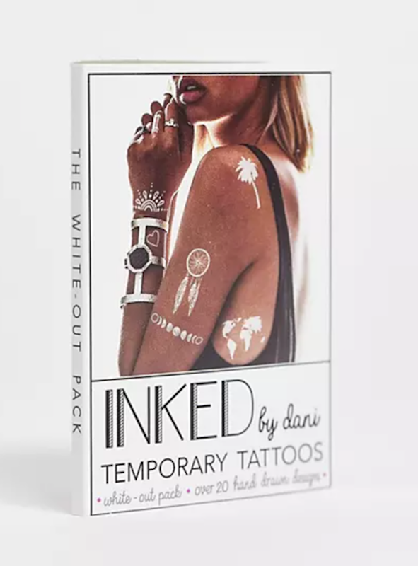 White-Out Temporary Tattoo Pack 1