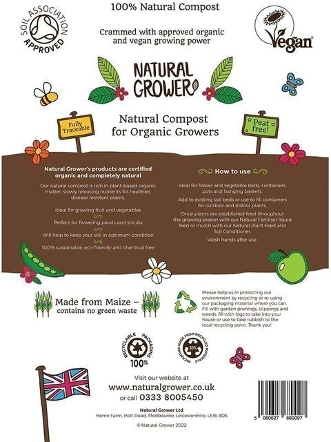 Natural Peat Free Compost For Organic Growers 2