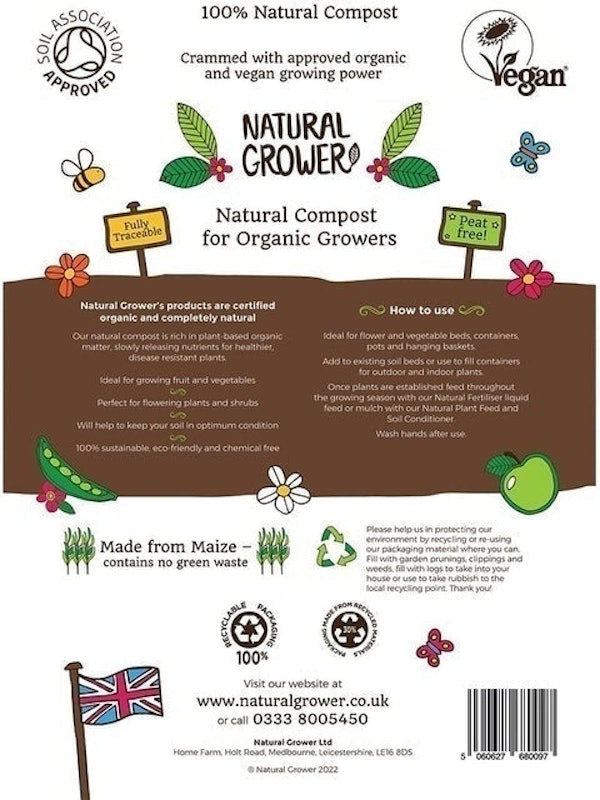 Natural Peat Free Compost For Organic Growers 2