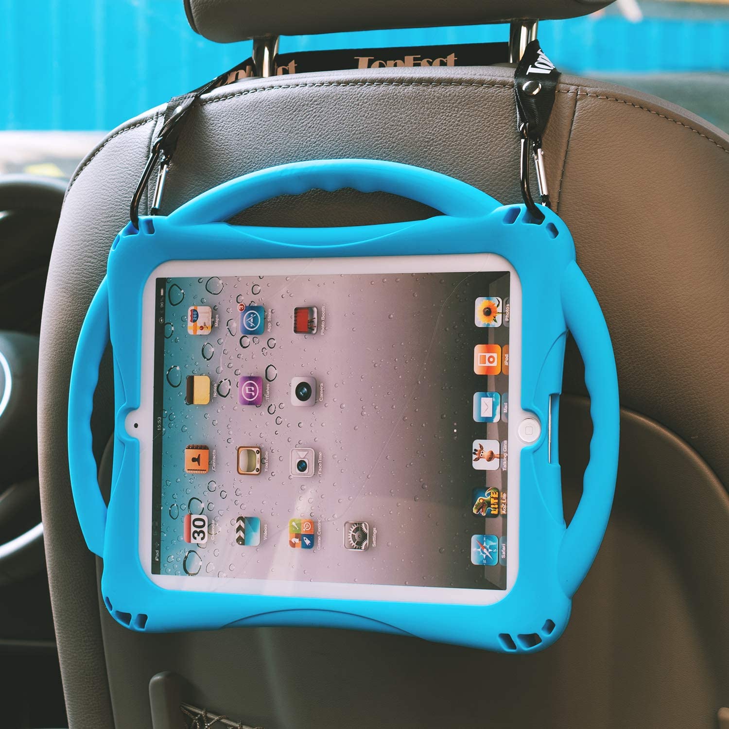 Shockproof Silicone Handle Stand Case 3