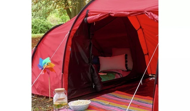 6-Man 3-Room Tunnel Tent 3