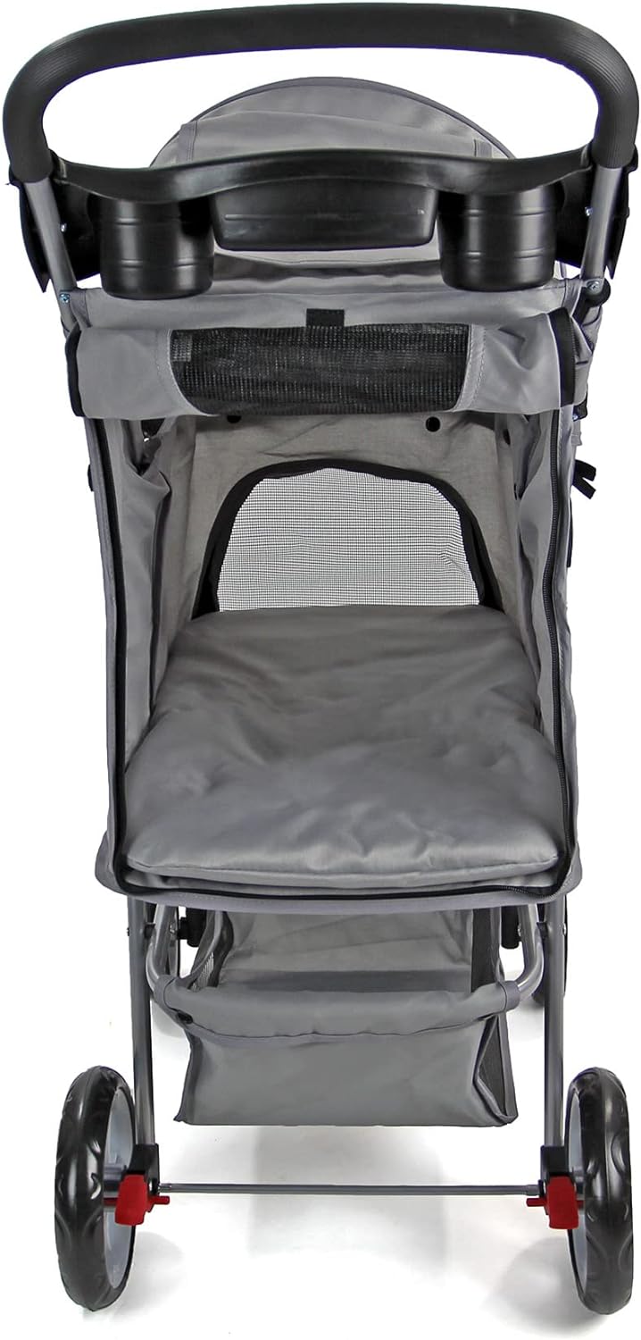 Pet Travel Dog Stroller Pushchair 3