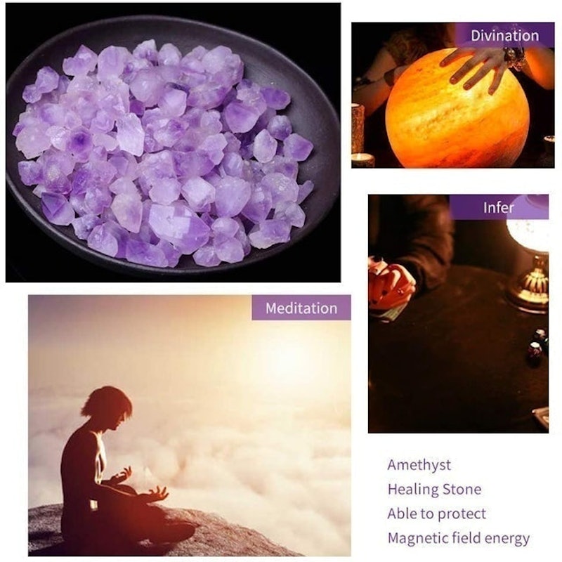 Natural Amethyst Aroma Stones 2