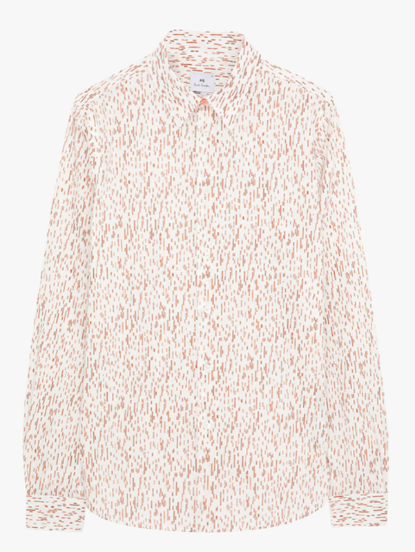 Tailored Fit Abstract Shirt 1