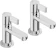 Bristan CLI 1/2 C Clio Basin Pillar Taps 1