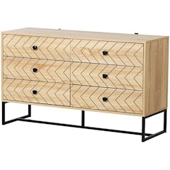 Zig-Zag Chest of Drawers