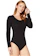 Iris & Lilly Women's Longsleeve Thermal Bodysuit 1