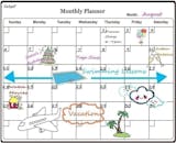 8 Best Whiteboard Calendars UK 2024 4
