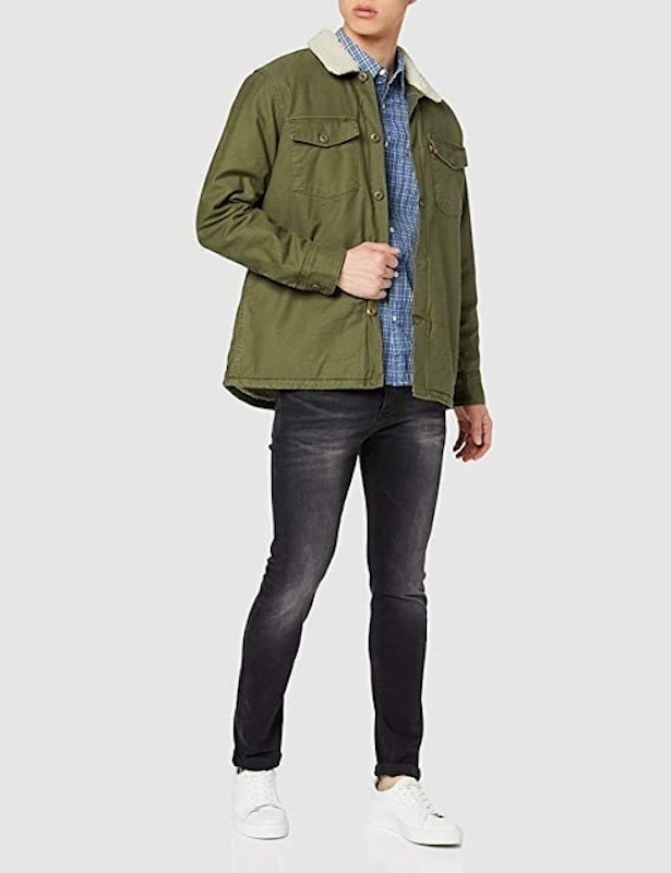 Men's Military Sherpa Shacket 2
