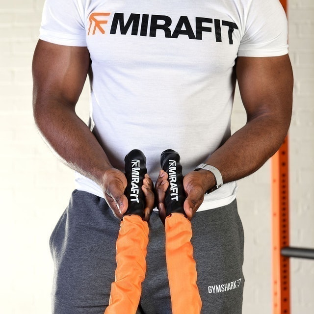 Orange Sleeve Battle Rope 15 M 2