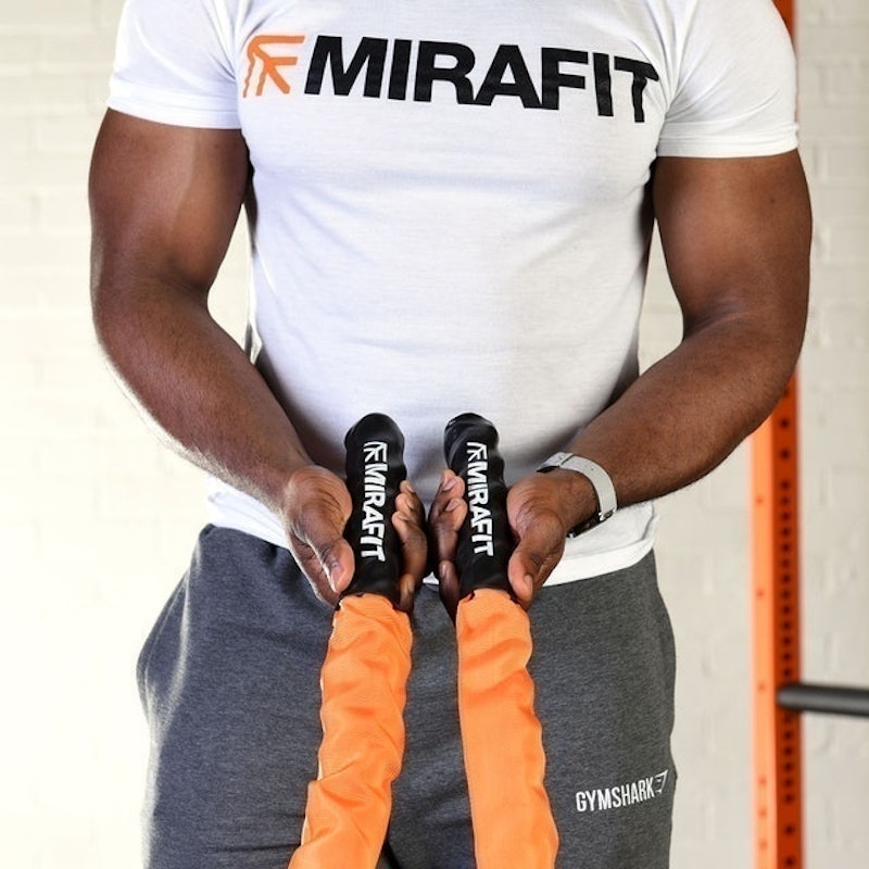 Orange Sleeve Battle Rope 15 M 2