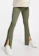 Mamalicious Maternity Split Front Legging Co-ord in Khaki 1