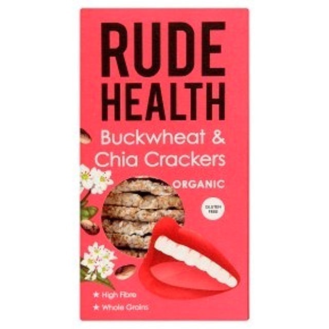 Buckwheat & Chia Crackers 1