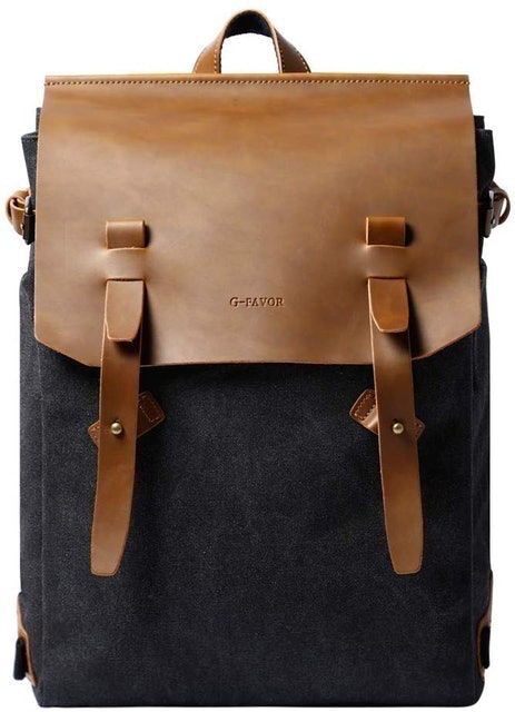 Vintage Canvas Backpack 1