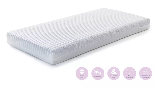 Microfibre Cot Bed Mattress 1