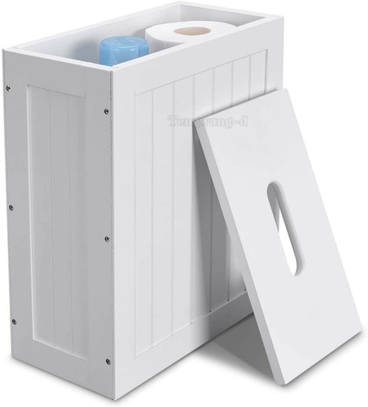Slimline Wooden Multi-Purpose Bathroom Storage Unit 1
