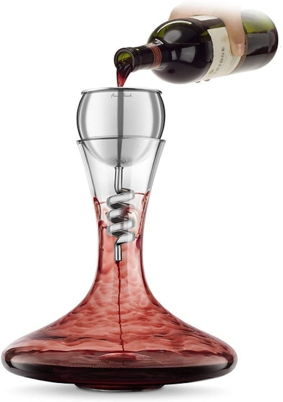 Stainless Steel Twister Aerator and Decanter 1